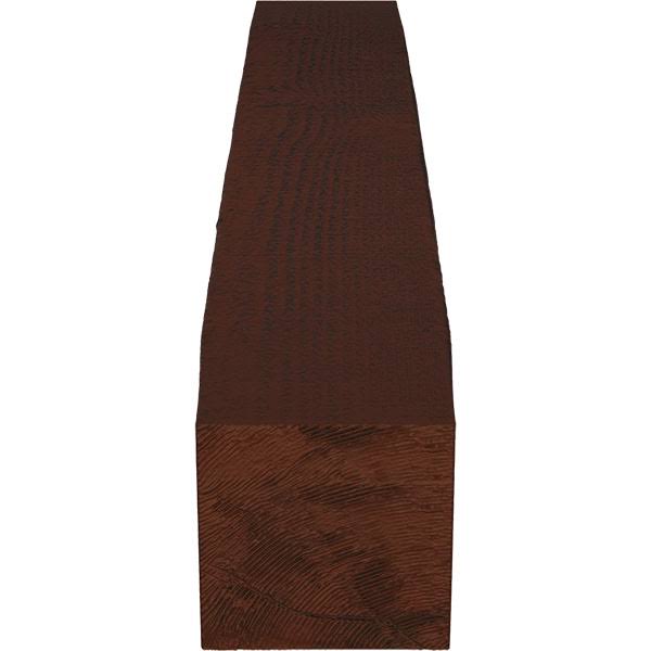 Rough Sawn Faux Wood Fireplace Mantel C541451