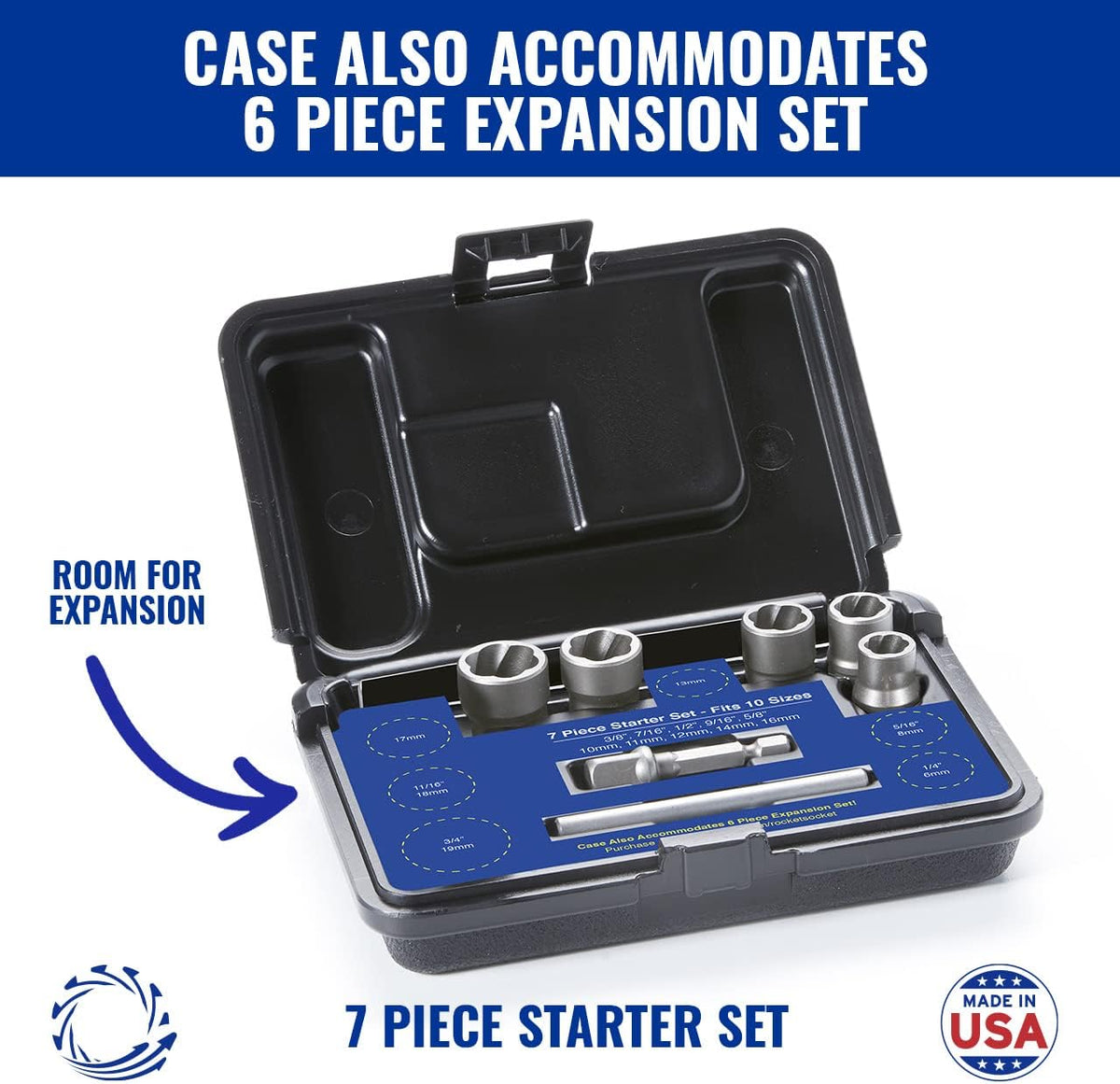 7 Piece Impact Grade Extraction Socket Set O134