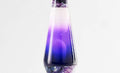 17 Inch Clear Liquid with White Wax Amethyst Inspired Lamp K5990