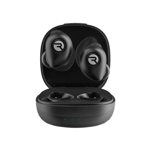 Black Bluetooth 5.3 True Wireless Earbuds with Built in Mic G222