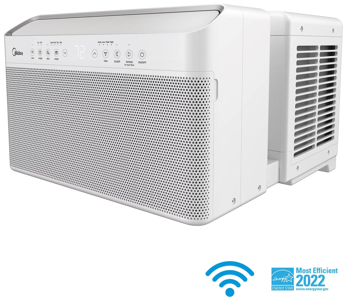 Restored 10,000 BTU Smart Inverter U-Shaped Window Air Conditioner G431428