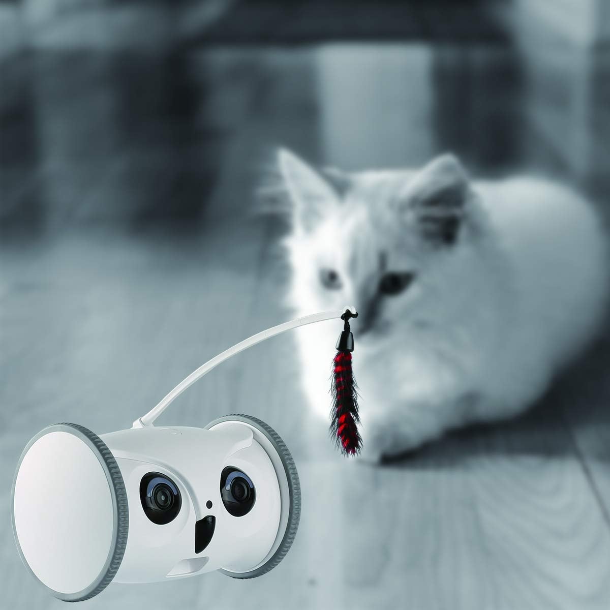 Pet Camera Treat Dispenser Interactive Toy with Remote Phone App Control 1080P FHD Z8998