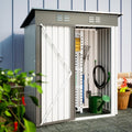 Metal Storage Shed 5x3 FT with Lockable Doors S68834