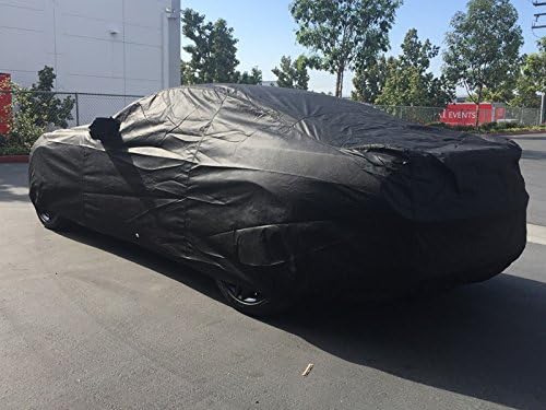 Custom Fit Car Cover Black P45568