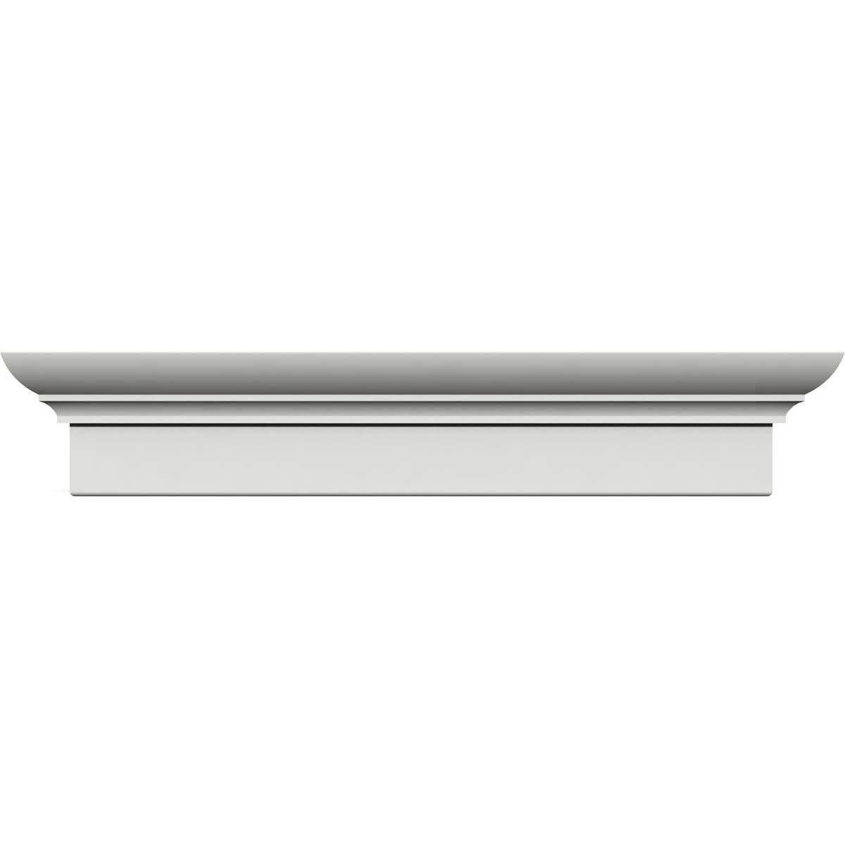 137x22 Bottom Width x 141 1/4x22 Top Width x 5 1/2x22H x 1 3/4x22P Crosshead E122