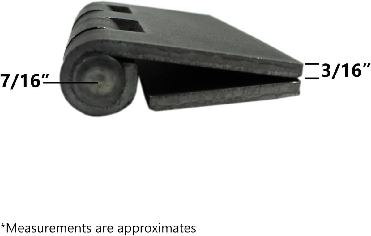 9 Pairs 4" x 4" Steel Butt Hinge G788