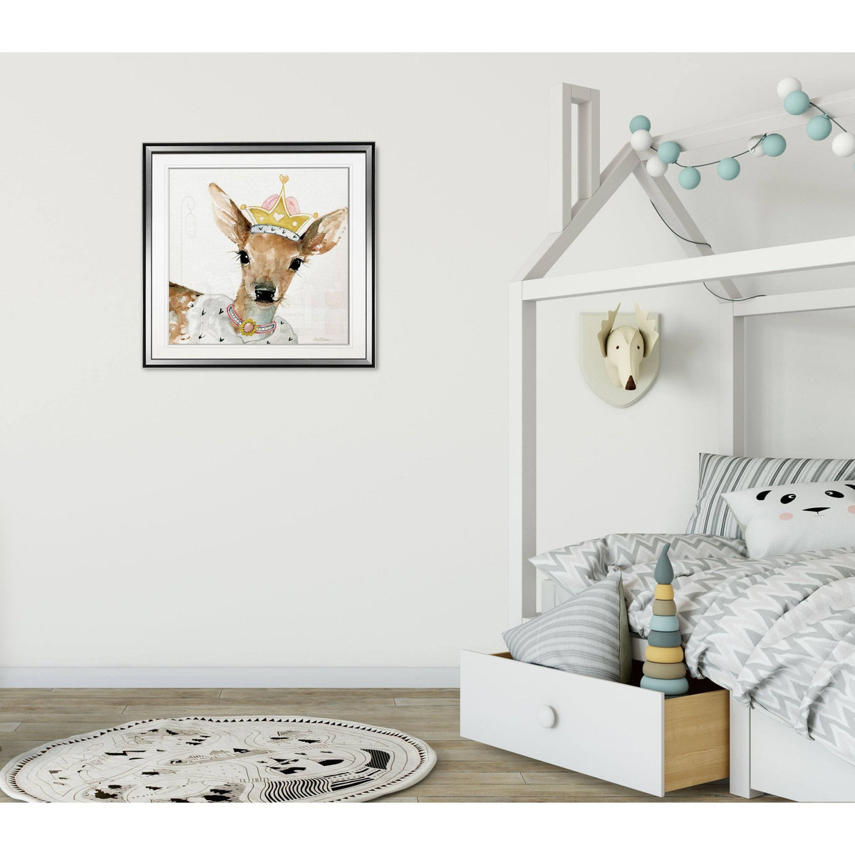 Framed Giclee Print 32 x 32 C7585