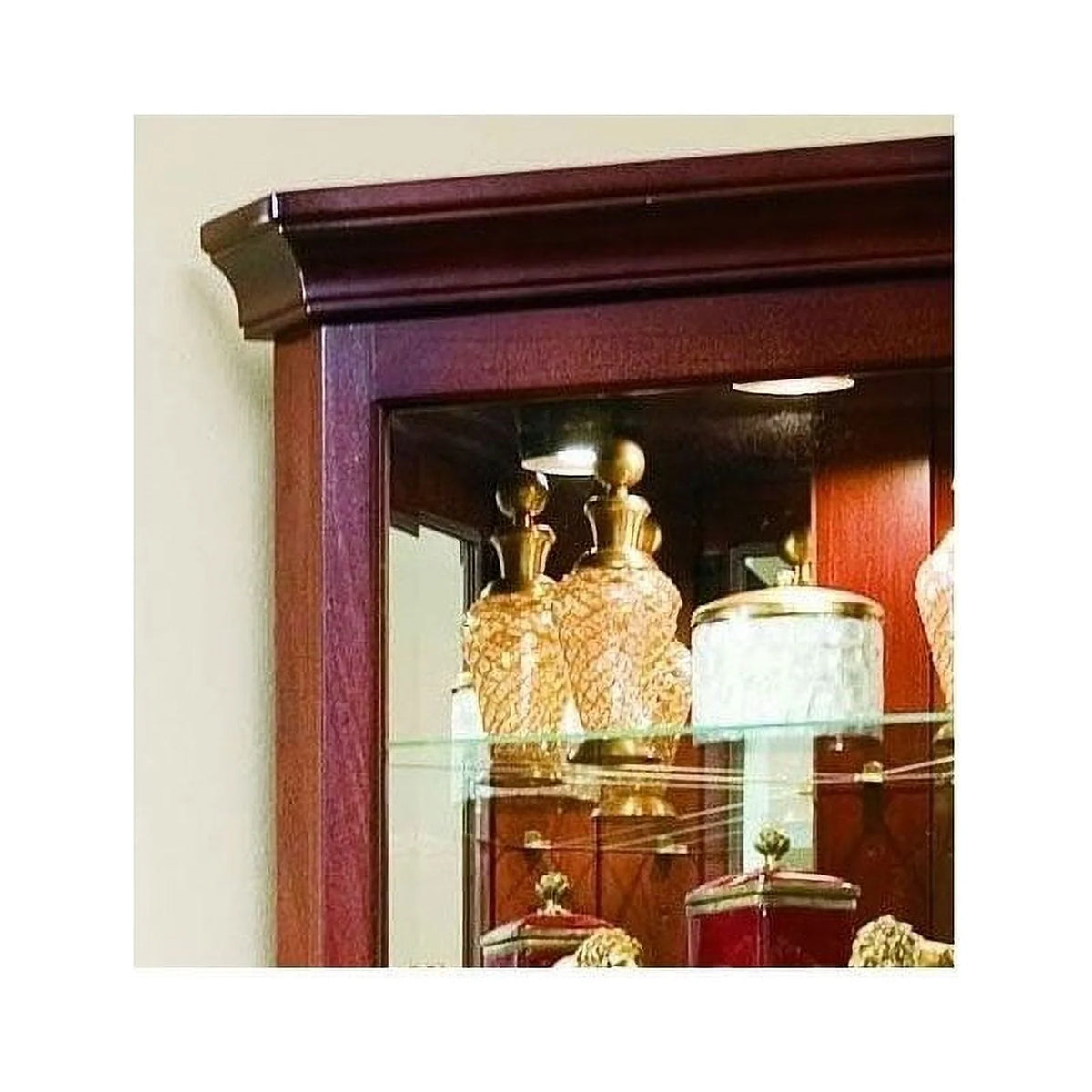 8 Shelf Corner Cabinet E605196
