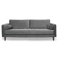 Gray Velvet Sofa C414692