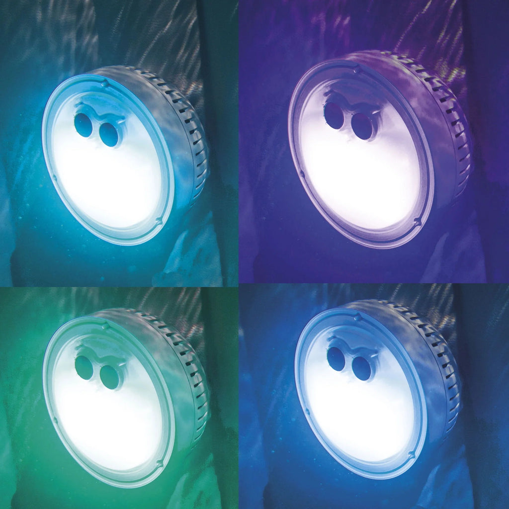 Inflatable Hot Tub with Multi-Colored LED Lights T7364