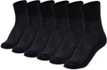 6 Pack Diabetic Quarter Socks Z8451
