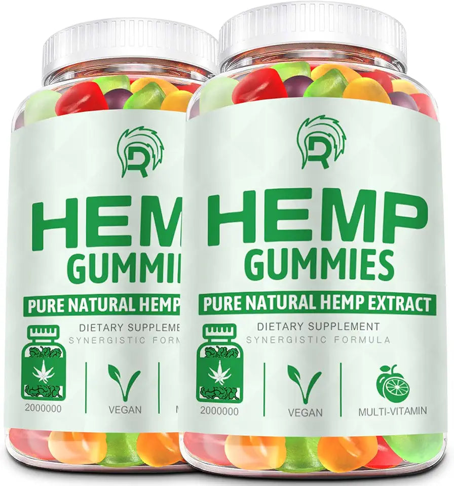 Hemp Gummies Extra Strength High Potency Hemp Oil Gummies K966508