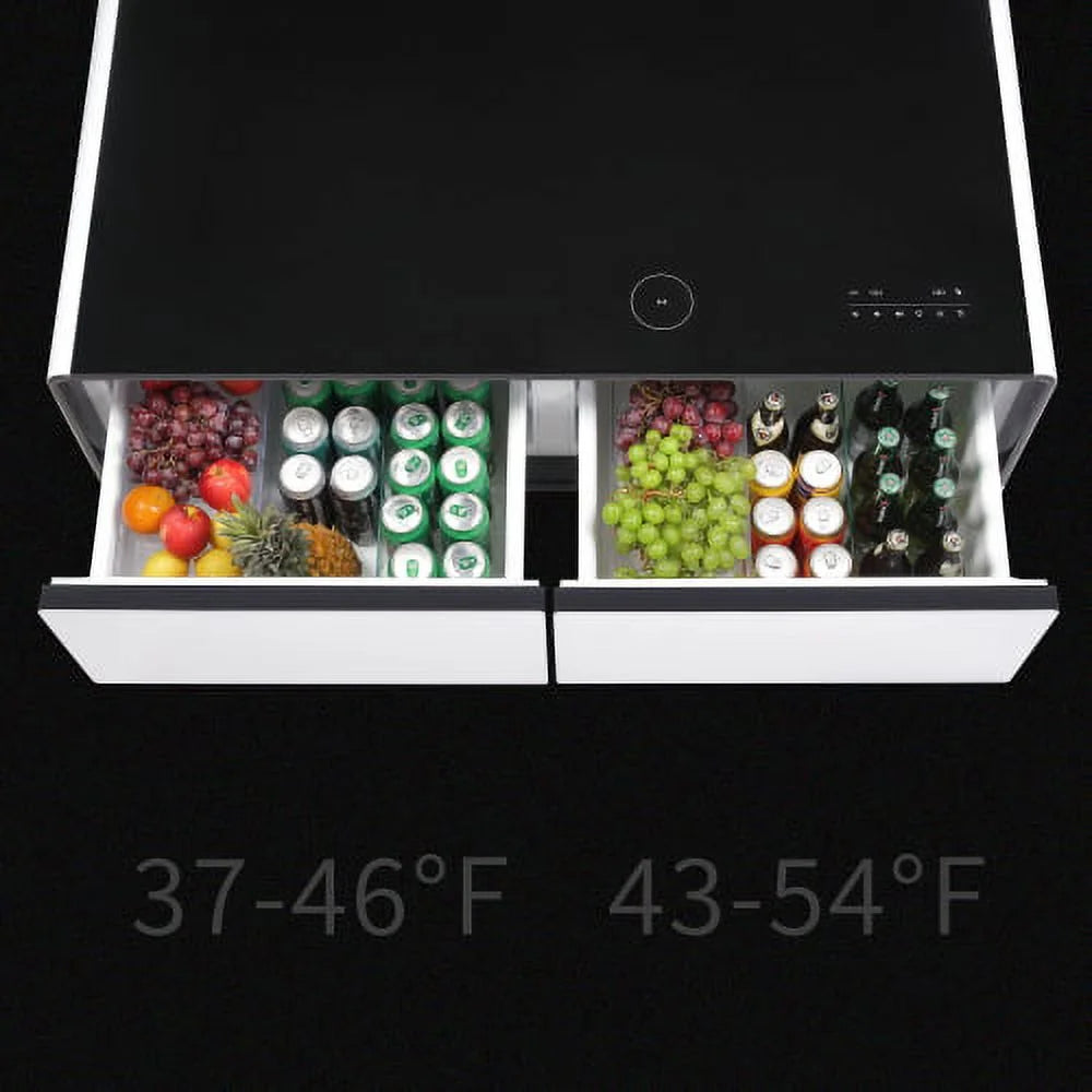 Smart Coffee Table with Built-in Fridge N6928