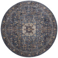 Blue 7'10 x 7'10 Rug E119202