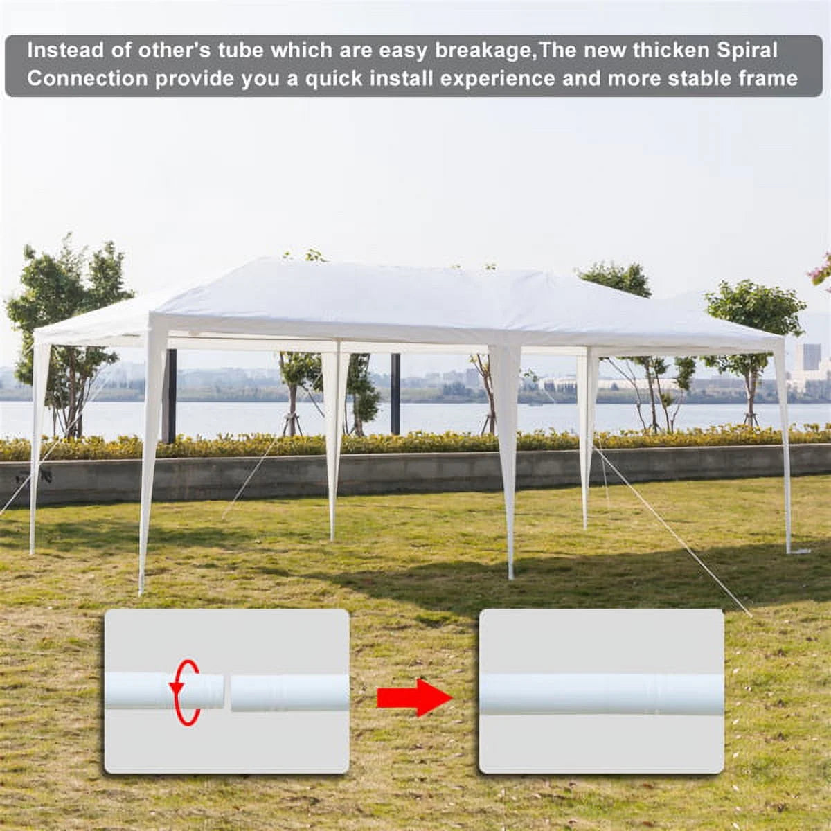 3 x 9m Five Sides Waterproof Tent M130