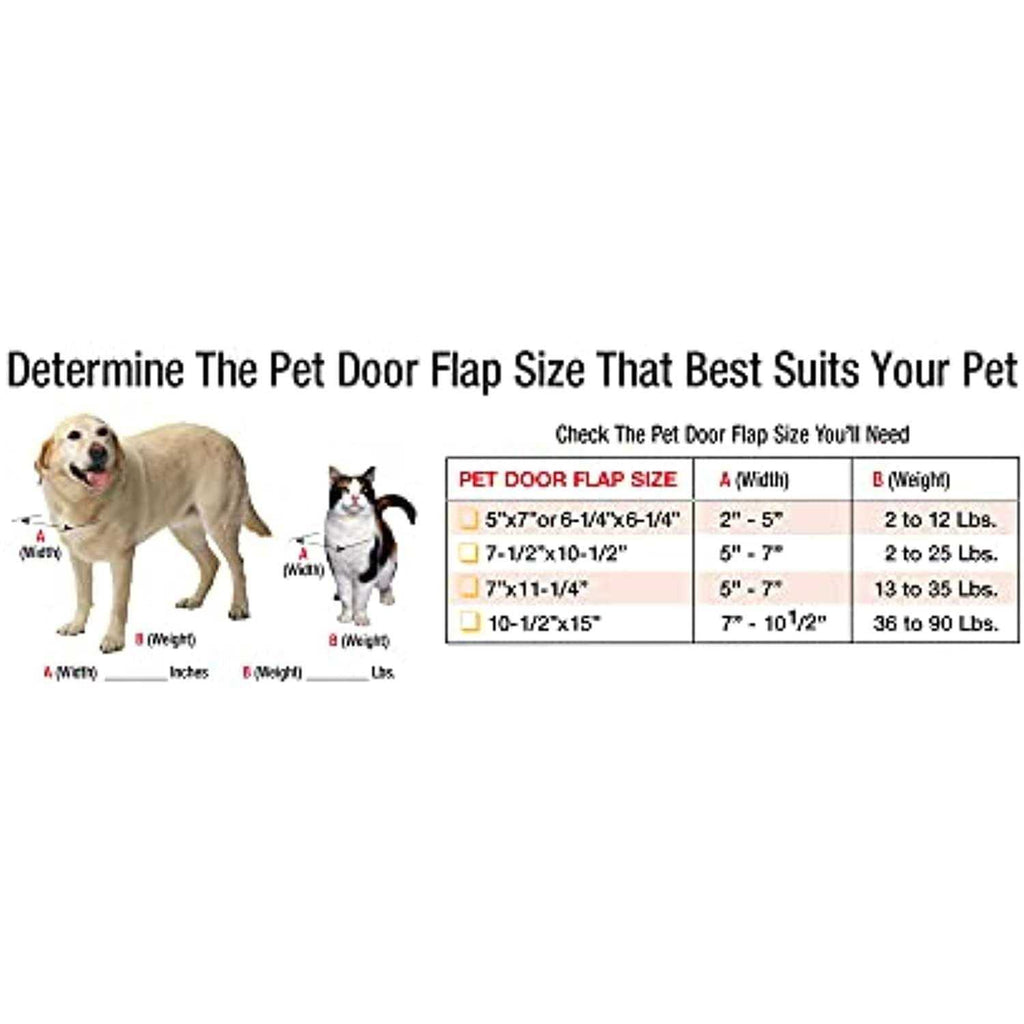 Aluminum Sash Window Pet Door T71240