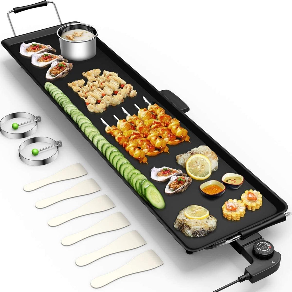 35W Electric Nonstick Table Top Griddle K296