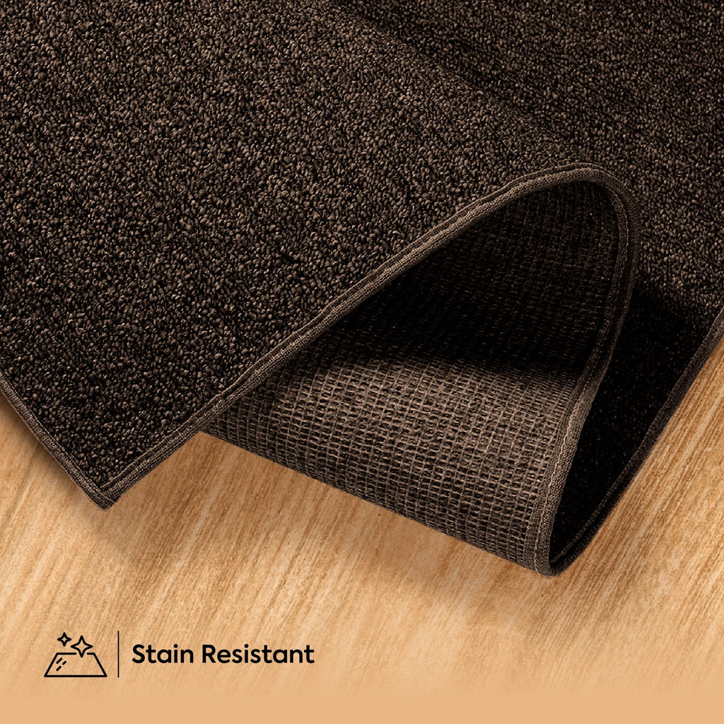 Chocolate 2' x 2' Square Indoor/Outdoor Area Rug G101