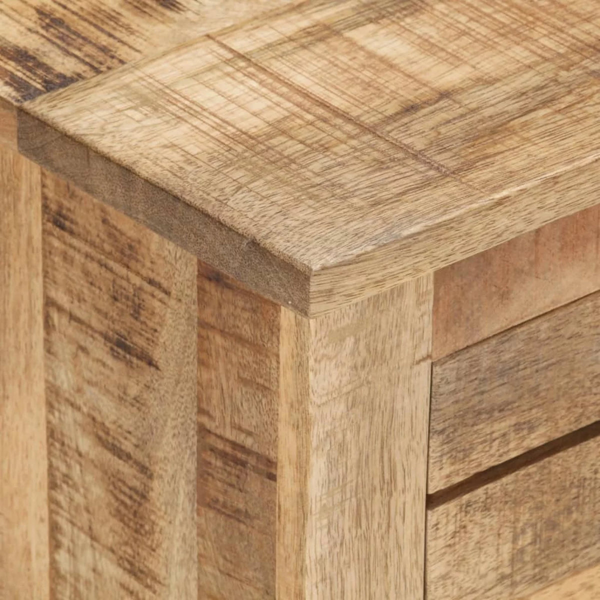 Rough Mango Wood TV Stand X70989