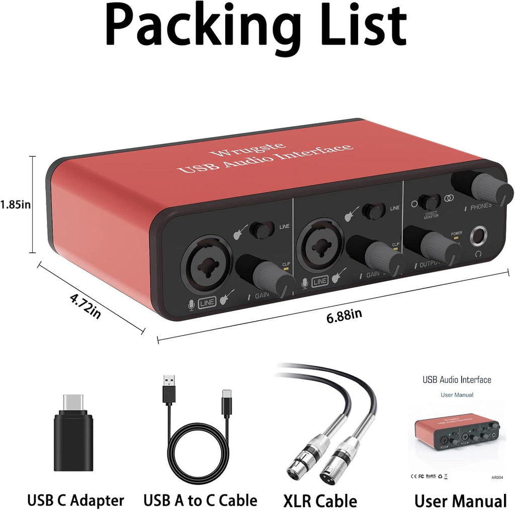 USB Audio Interface with XLR F389398