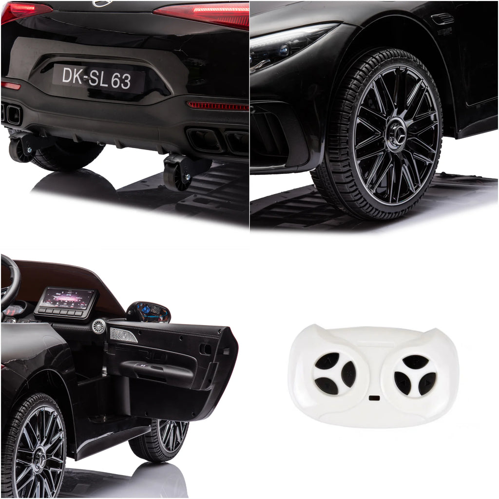 24V Electric Car for Kids with Parent Remote Control and Wide Seat T713