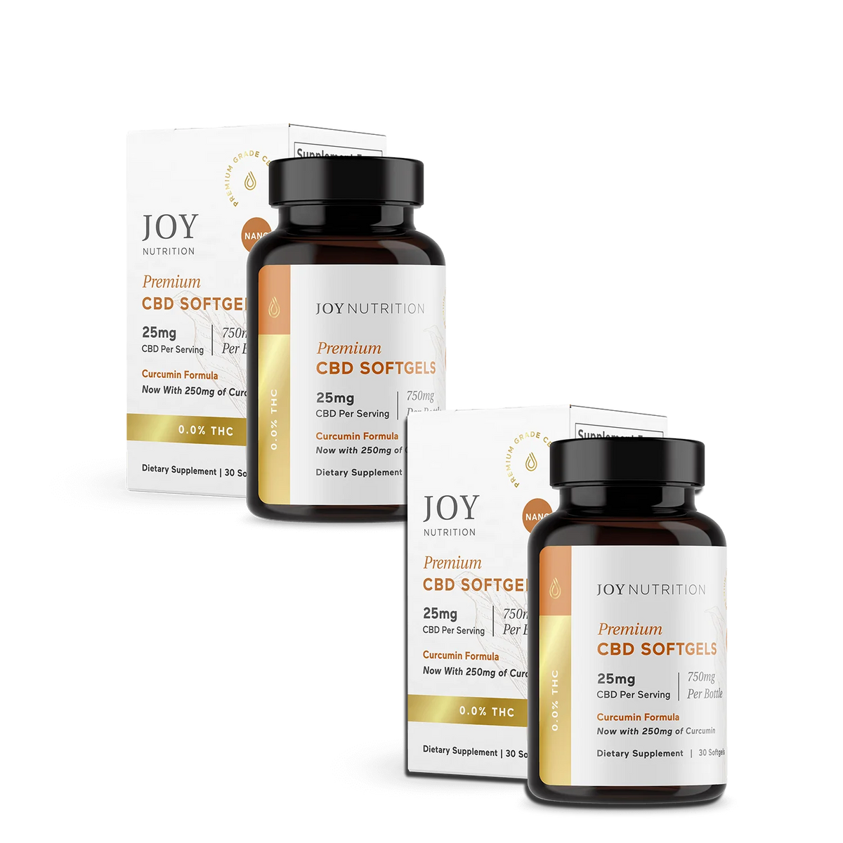 25mg CBD Curcumin Softgels Value Pack Z391