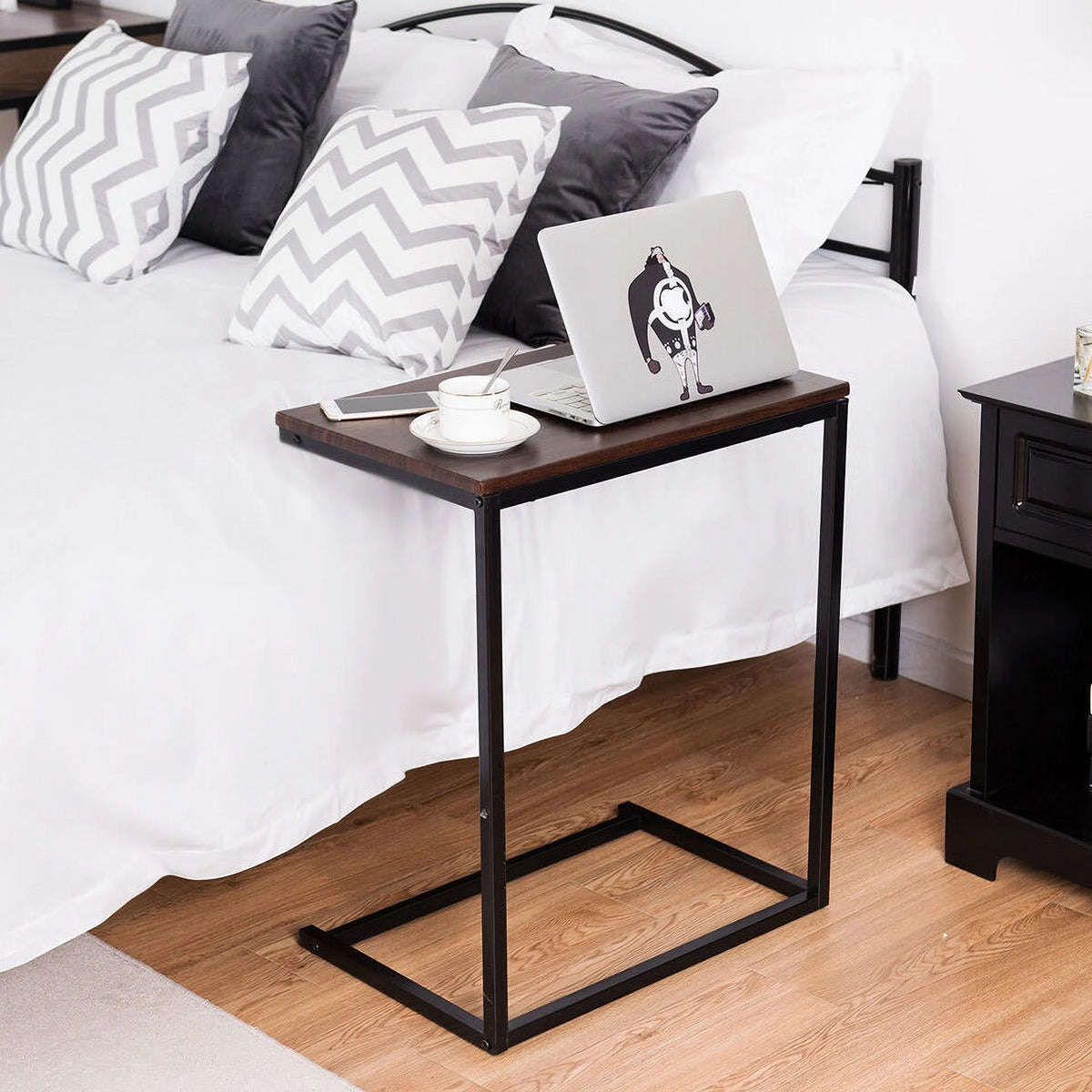 26" Laptop Holder Sofa Side End Table T99166