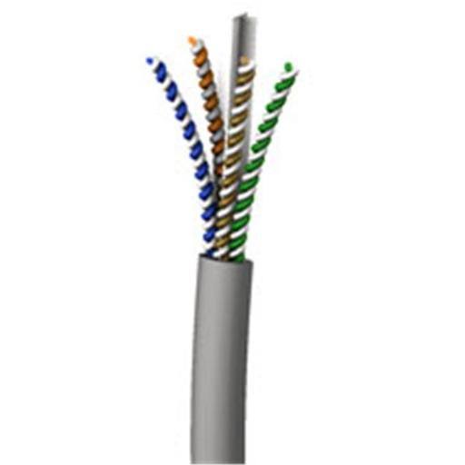 500 ft Gray Bulk CAT 6 UTP Solid Cable B564