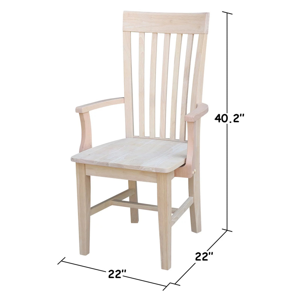 Mission Chair With Arms Z548978