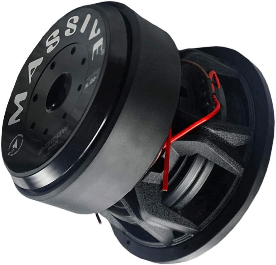 15 Inch 2000 Watt RMS Dual 2 Ohm Car Audio Subwoofer S45387