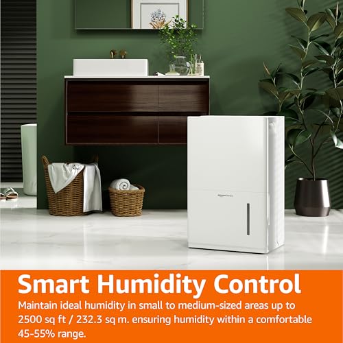 Large 35 Pint Dehumidifier with Timer and Auto-Defrost I721