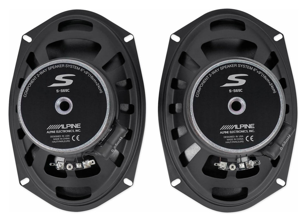 2-Way Car Speakers E6202