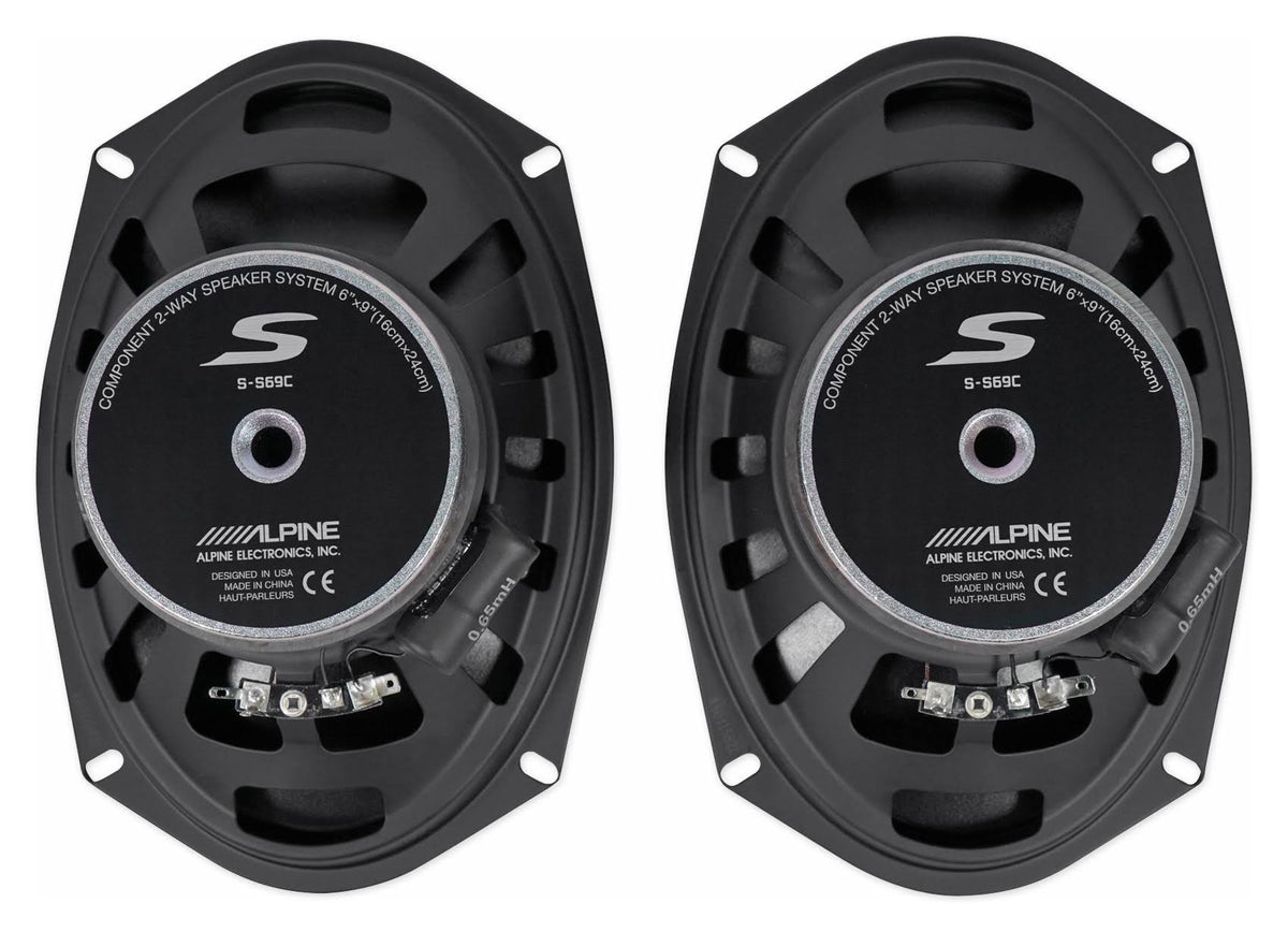 2-Way Car Speakers E6202