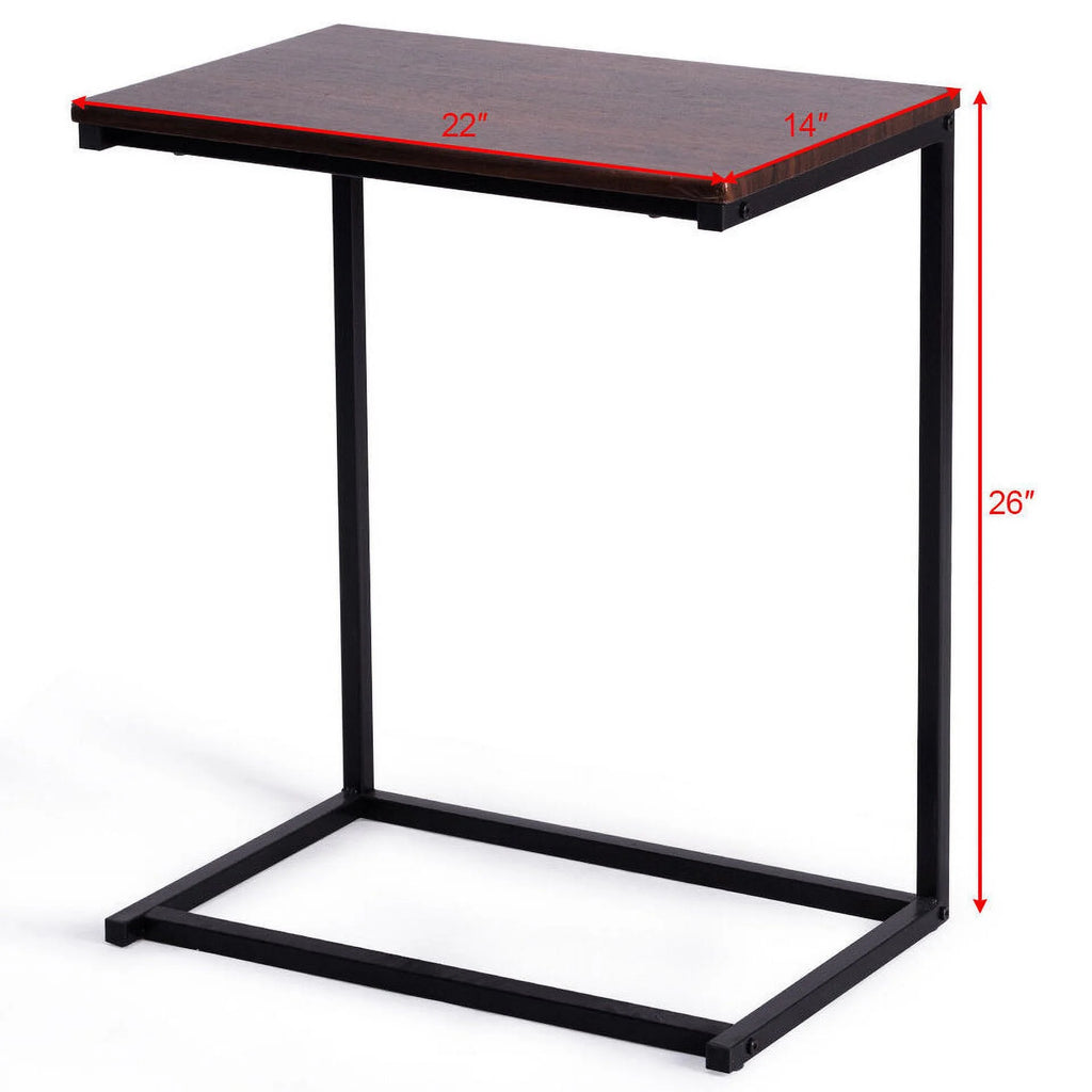 26" Laptop Holder Sofa Side End Table T99166