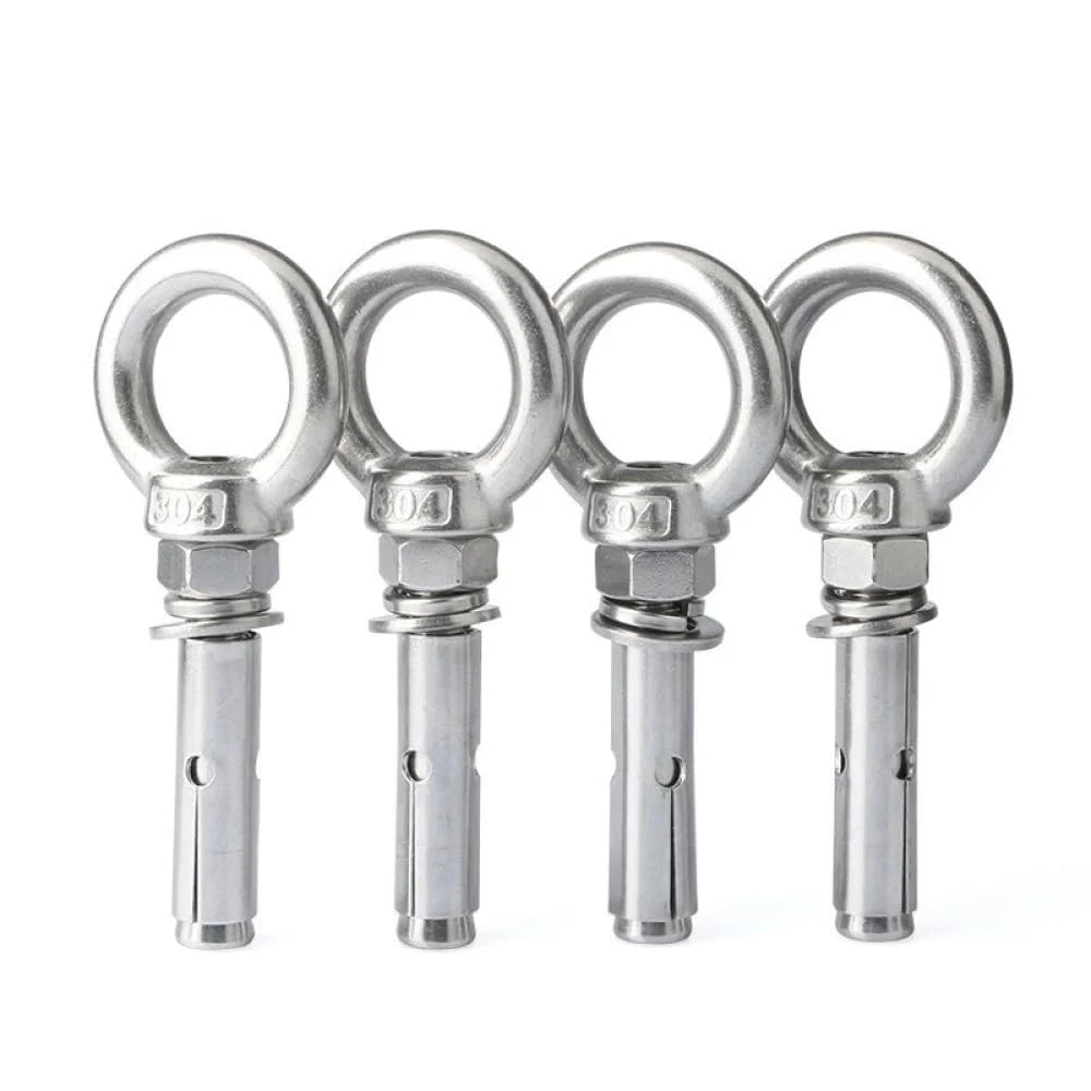 304 Stainless Steel Lifting Eye Bolt M14X150mm R315