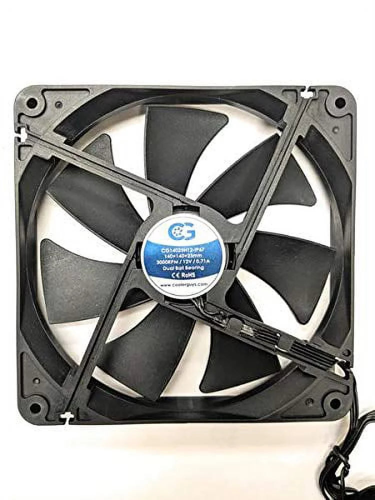 140Mm High Airflow Waterproof Ip67 Fan W662006