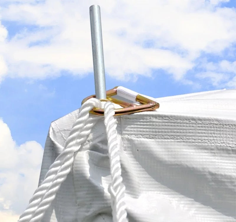 Blue 20 ft x 40 ft Outdoor Canopy Pole Tent Y931457