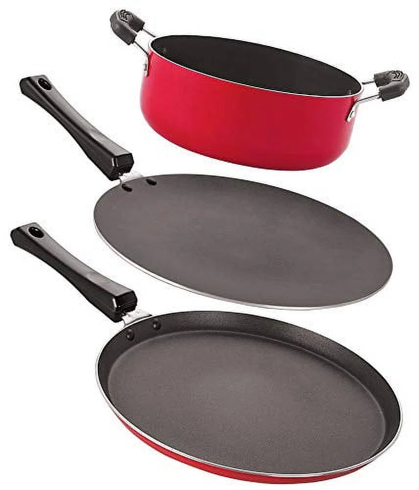 Non-Stick 3 Piece Cookware Set W35040