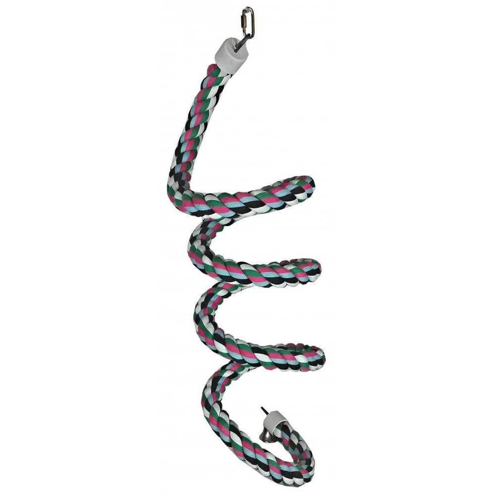 Cotton Rope Bird Toy with Bell K307