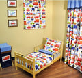 Multicolor 4 PC Toddler Bedding Set X9522