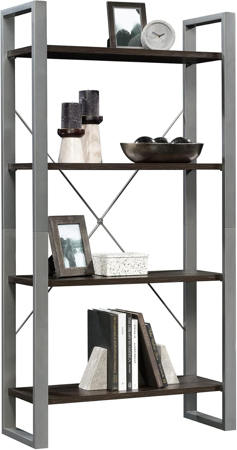 Blade Walnut Finish Bookcase Q50957
