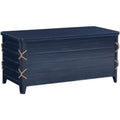 Blue Wood Storage Chest C1278