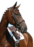Padded Raised Figure 8 Bridle, Brown / COB N64336
