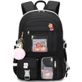 Black Backpack S5418
