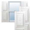 White Raised Panel Shutters Per Pair N401931