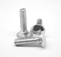 1/4x22-20 x 3 1/2x22 Coarse Thread Grade 5 Carriage Bolt Medium Carbon Steel Zinc Plated Pk 312 A612