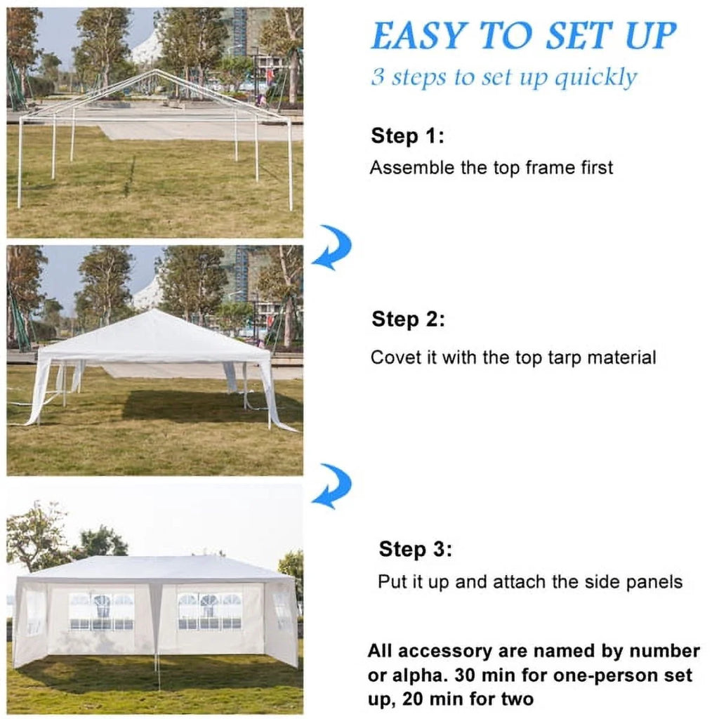 3 x 9m Five Sides Waterproof Tent M130