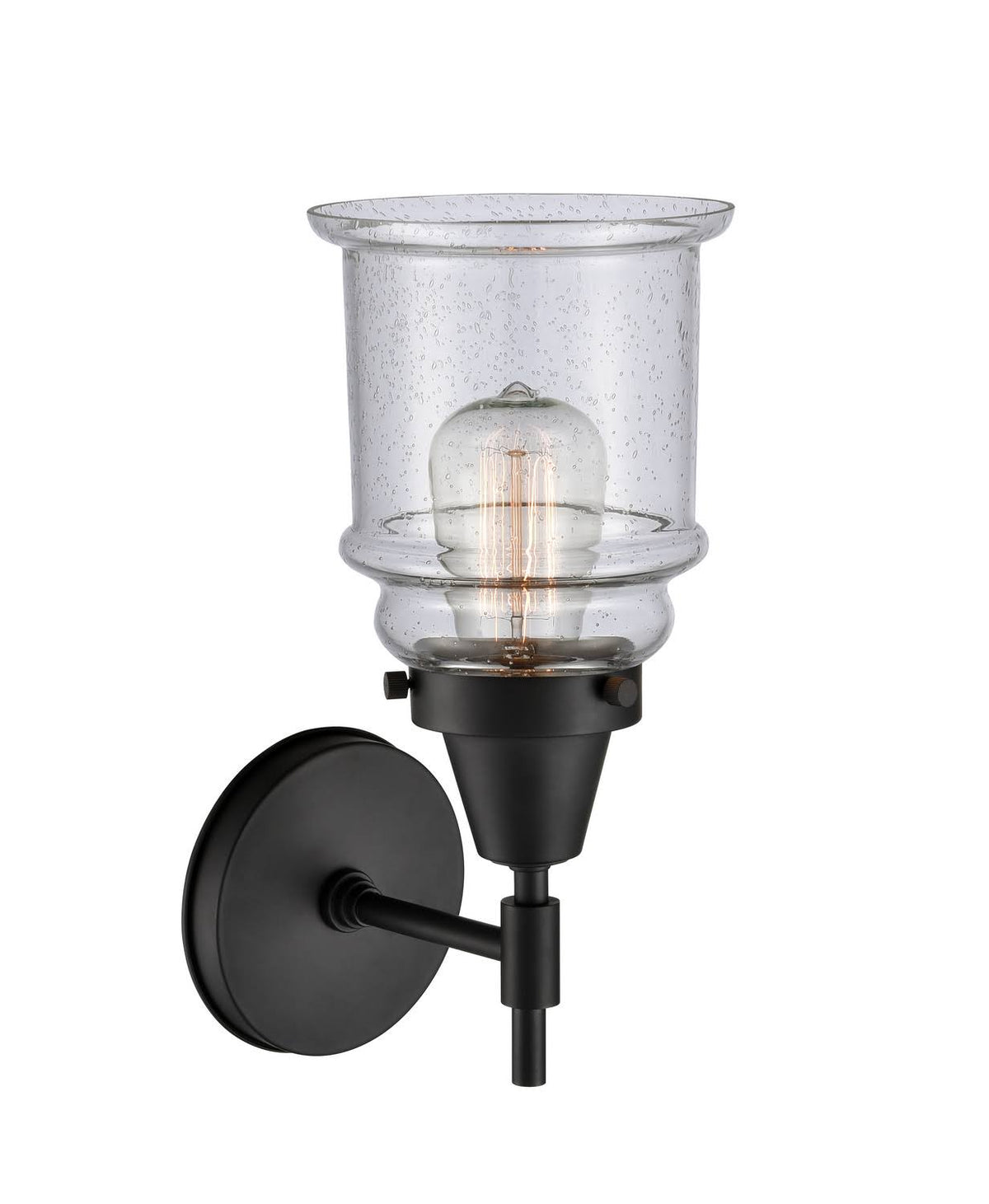 Matte Black Sconce A31687