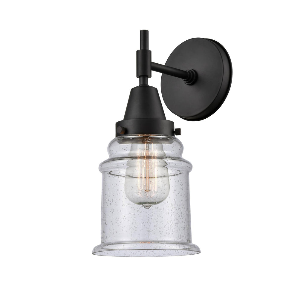 Matte Black Sconce A31687