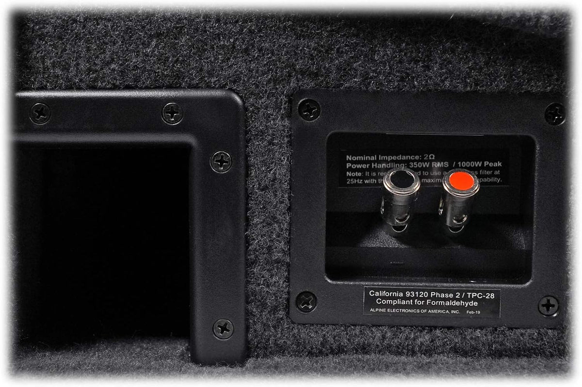 10 Inch 1000 Watt Loaded Ported Truck Subwoofer Enclosure Box K82325